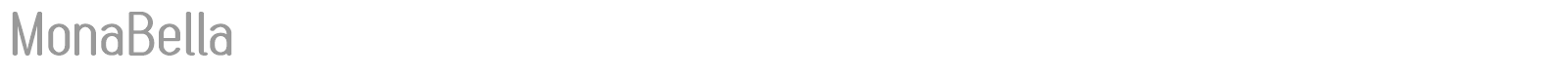 Mona Bella font preview